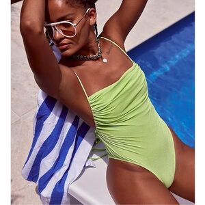 NWT Bec + Bridge Appletini One Piece Swimsuit